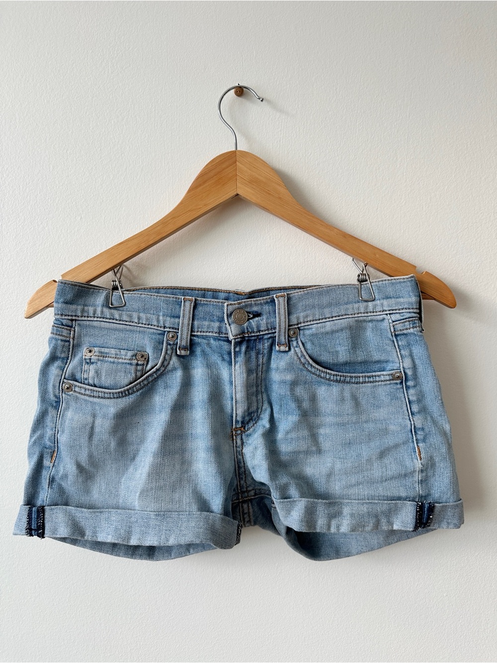 Rag & Bone Women's Light Blue Denim Shorts